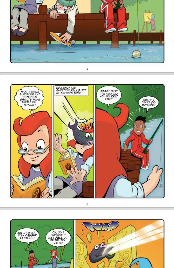 Thunderbolt Kids Science Comic Books Grade 5